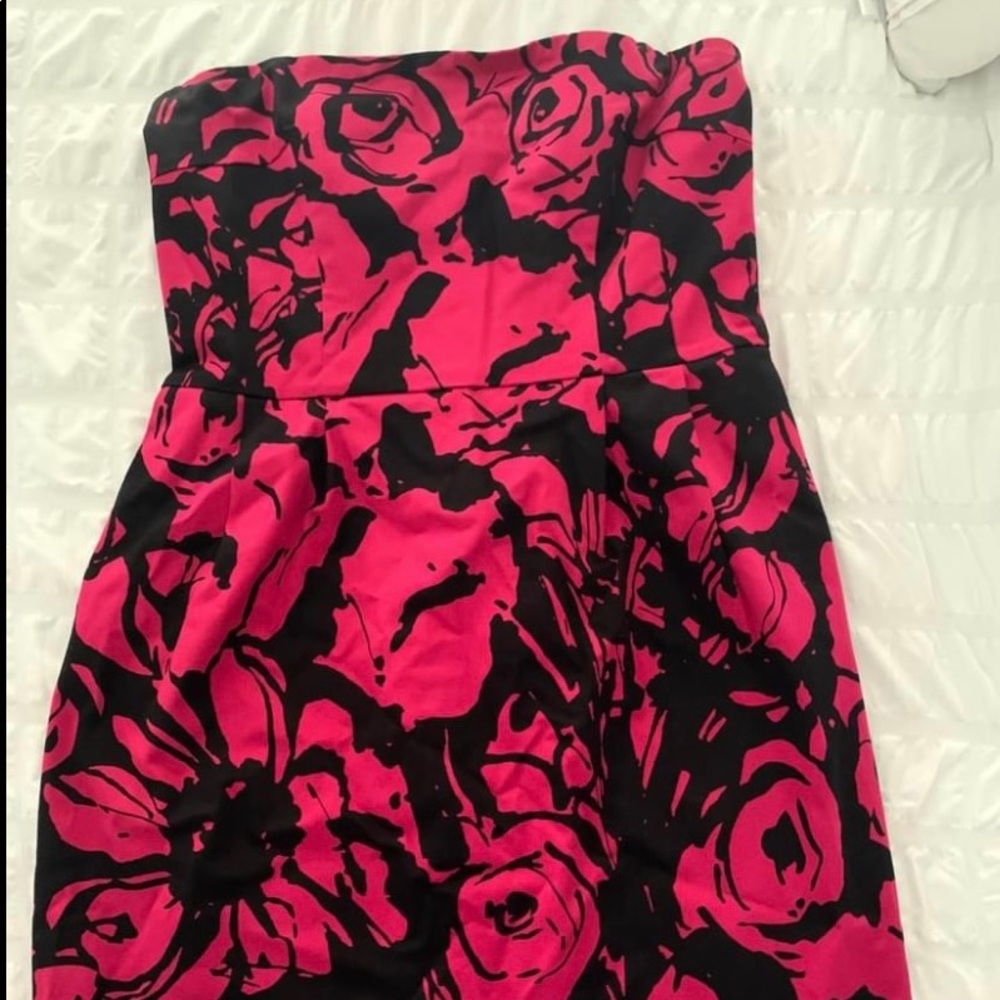 Express strapless dress